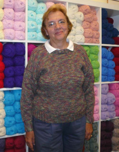 Dottie in Sockin' Sox Sweater