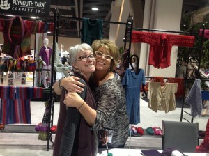 Our designer extraordinaire Cia and Deborah from Yarning for You in San Marcos, CA