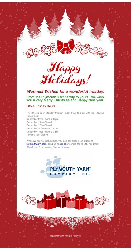 holiday hours 2015