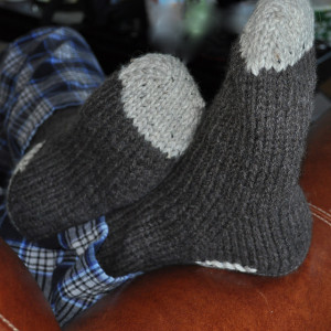 Warm and Cozy Socks by Linden Down