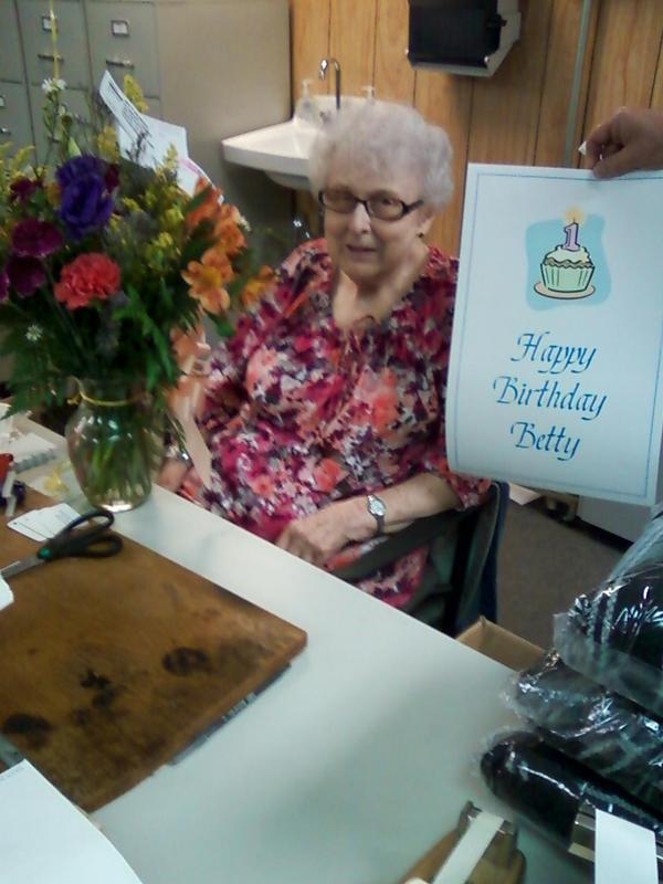 Happy 88th Birthday Betty!