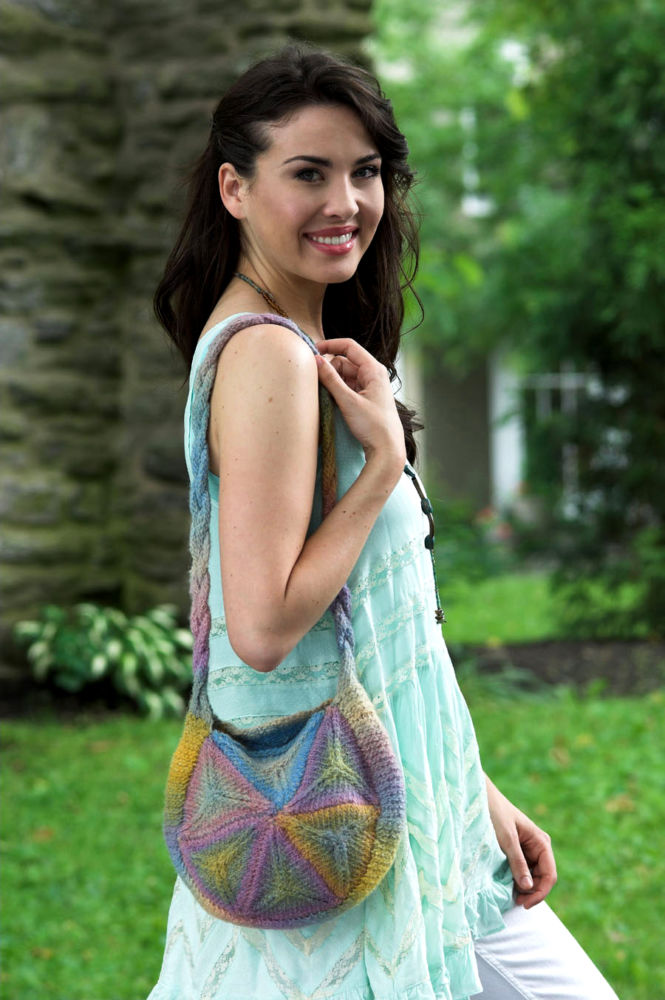 Gina Hexagon Felted Bag