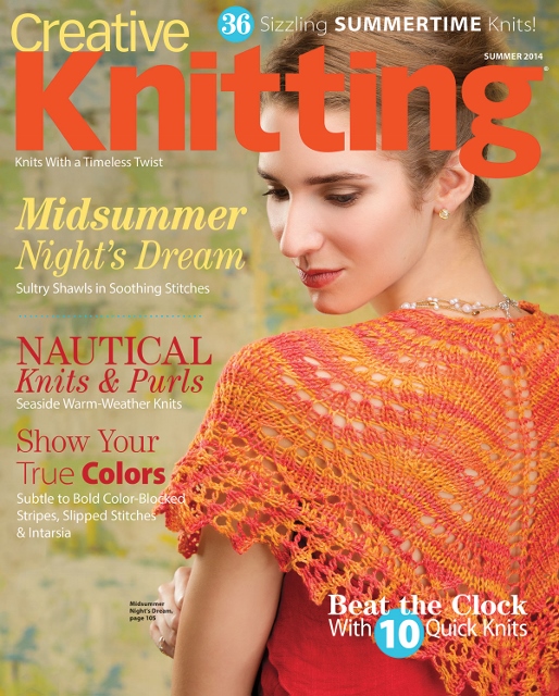 Creative Knitting Summer 2014