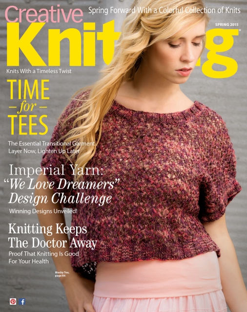 Creative Knitting Spring is out today