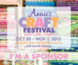 Fort Wayne Fans! Win a Class at the Annie’s Craft Festival