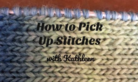 How to Pick Up Stitches Correctly and Evenly