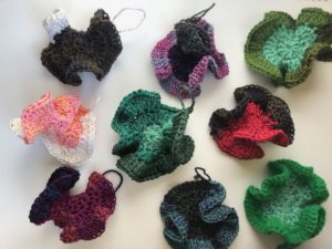 Ornaments by Kathryn Vercillo for Plymouth Yarn