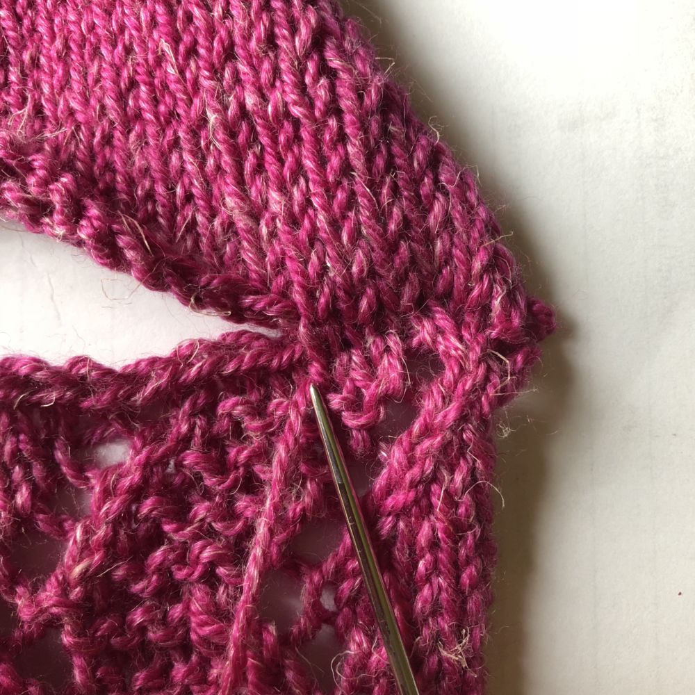 Rose Thrift Knit-along Lesson 3