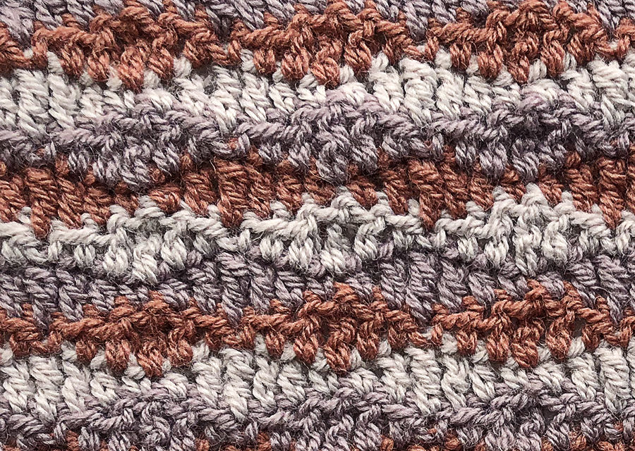5-Panel Blanket Crochet Along: Panel 2