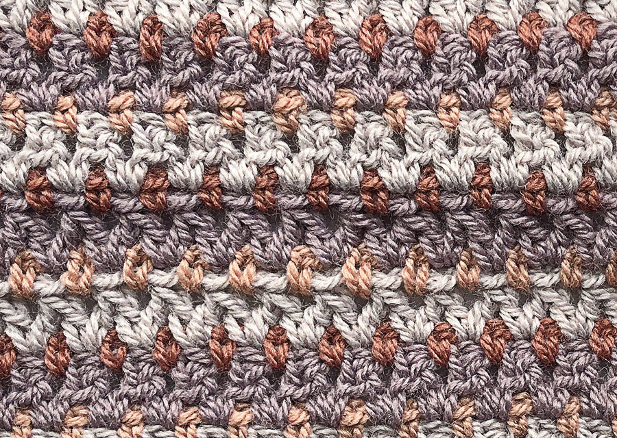 5-Panel Blanket Crochet Along: Panel 4