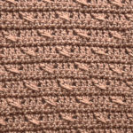 5-Panel Crochet Blanket: Panel 5