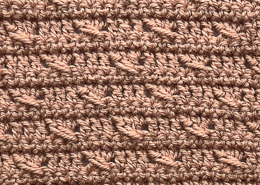 5-Panel Crochet Blanket: Panel 5