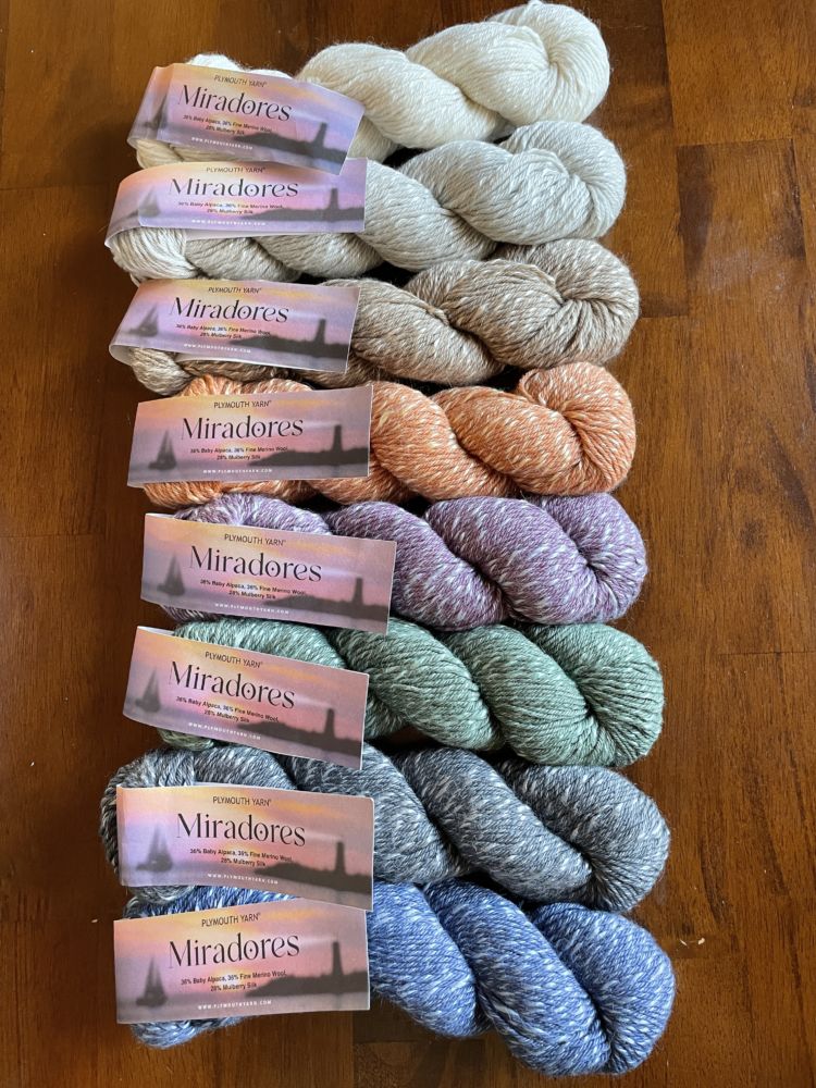 Yarn Review: Miradores - Plymouth Yarn Magazine