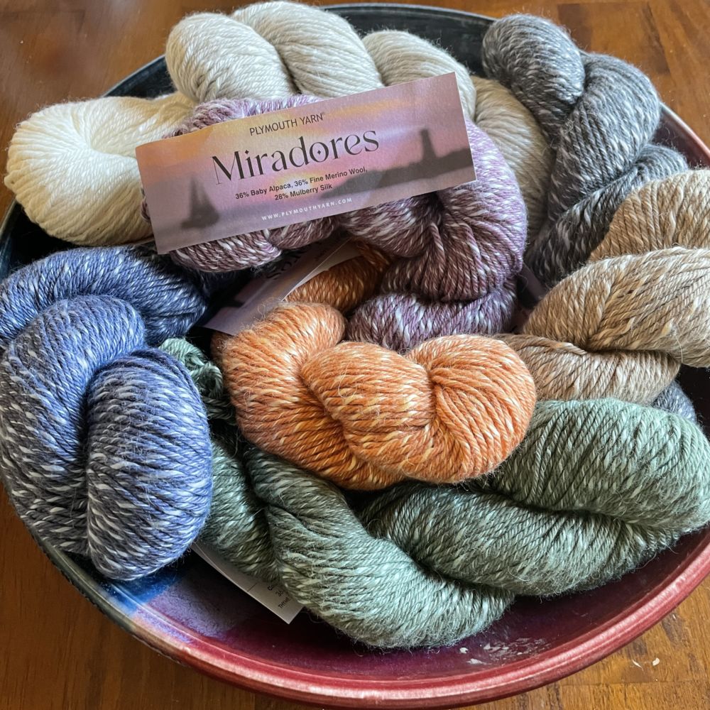 Yarn Review: Miradores - Plymouth Yarn Magazine